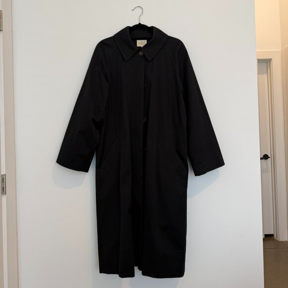 SEZANE - Clyde Coat in Black - Size M/6 (Worn 1x Time) - Picture 4 of 12
